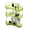 Kitcheniva 3 Tier Bathroom Countertop Organizer Makeup Storage Green